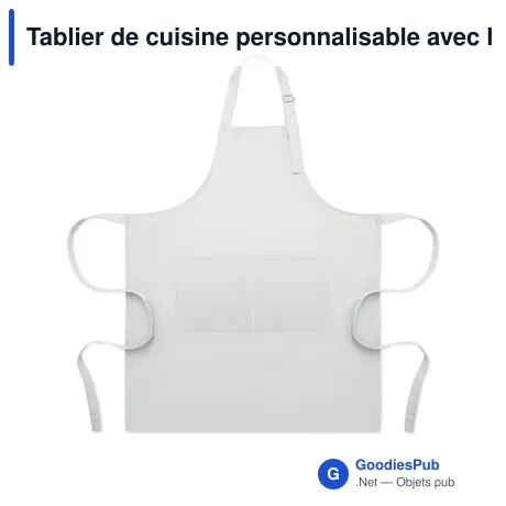 Tablier de cuisine personnalisable avec logo - GALA