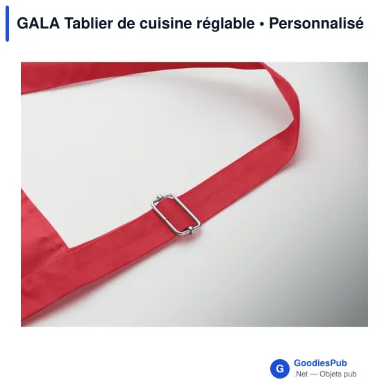 Tablier de cuisine personnalisable avec logo - GALA - Image 11