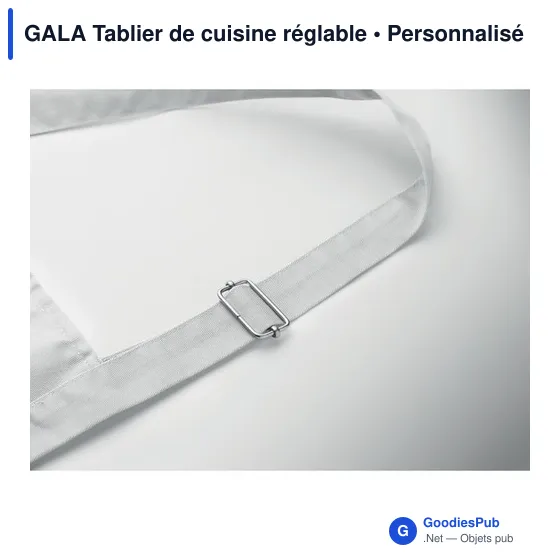 Tablier de cuisine personnalisable avec logo - GALA - Image 3