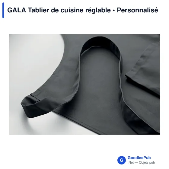Tablier de cuisine personnalisable avec logo - GALA - Image 6