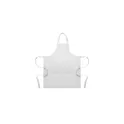 Variante blanc - Tablier de cuisine personnalisable avec logo - GALA