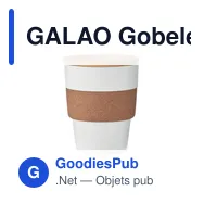 GALAO Gobelet en PP 300 ml - Miniature 1