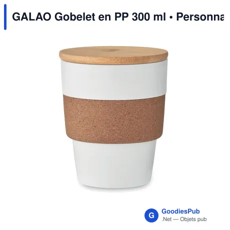 GALAO Gobelet en PP 300 ml