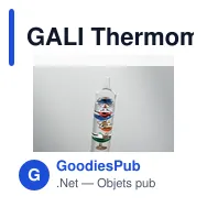 GALI Thermomètre Galileo verre 28cm - Miniature 7