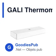 GALI Thermomètre Galileo verre 28cm - Miniature 8