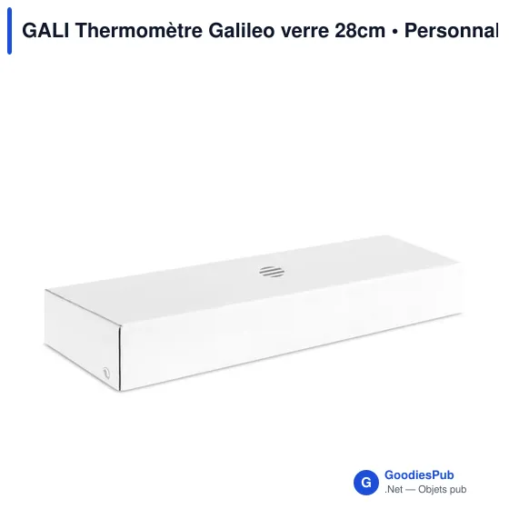 GALI Thermomètre Galileo verre 28cm - Image 8