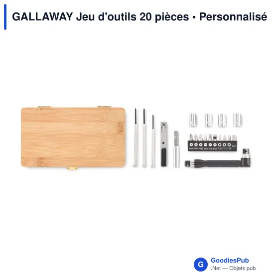 GALLAWAY Jeu d'outils 20 pièces - Image 3