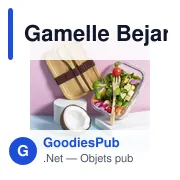 Gamelle personnalisable Bejar avec logo - Boîte à lunch en verre - Miniature 2