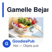 Gamelle personnalisable Bejar avec logo - Boîte à lunch en verre - Miniature 5