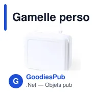 Gamelle personnalisable Chosal avec logo - Boîte à lunch 1L - Miniature 3