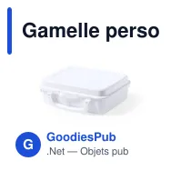 Gamelle personnalisable Chosal avec logo - Boîte à lunch 1L - Miniature 5