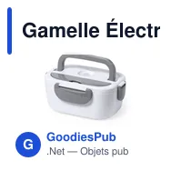 Gamelle Électrique personnalisable Calpy avec logo pour entreprises - Miniature 2