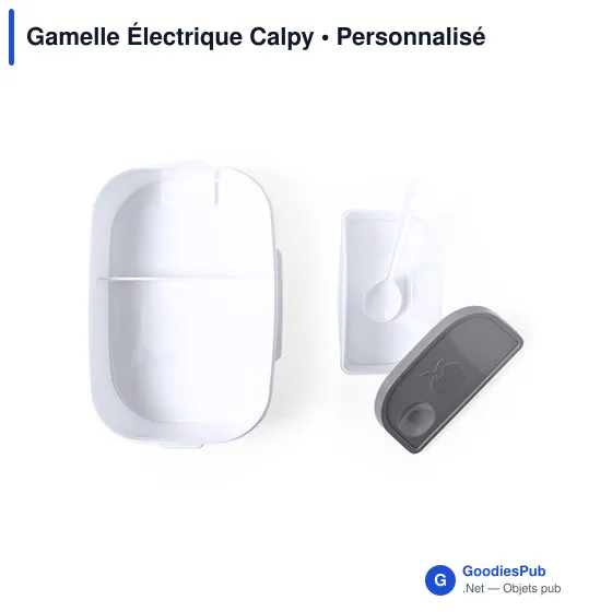 Gamelle Électrique personnalisable Calpy avec logo pour entreprises - Image 6