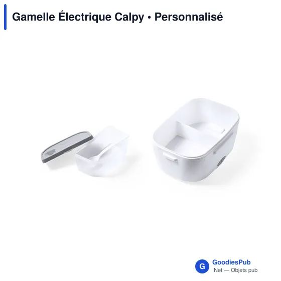 Gamelle Électrique personnalisable Calpy avec logo pour entreprises - Image 7