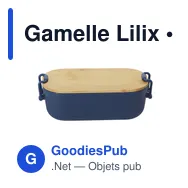Gamelle Lilix - Miniature 1