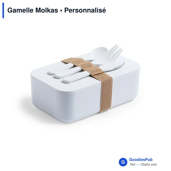 Gamelle personnalisable Molkas avec logo pour entreprises - Image 2