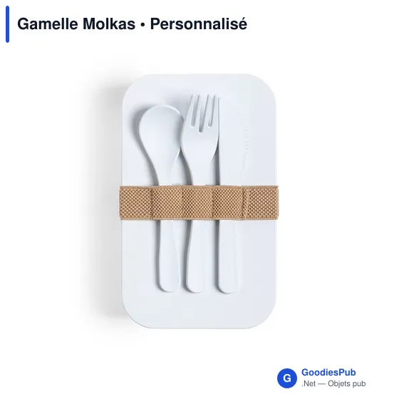 Gamelle personnalisable Molkas avec logo pour entreprises - Image 3