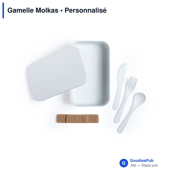 Gamelle personnalisable Molkas avec logo pour entreprises - Image 4