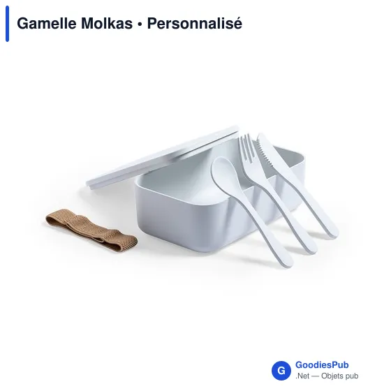 Gamelle personnalisable Molkas avec logo pour entreprises - Image 5