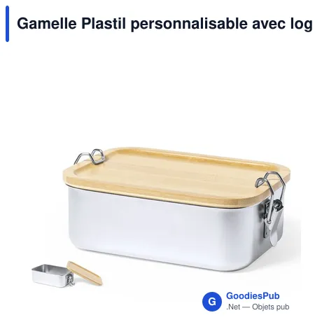 Gamelle Plastil personnalisable avec logo pour entreprises