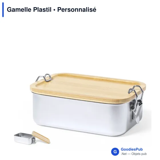 Gamelle Plastil personnalisable avec logo pour entreprises - Image 1