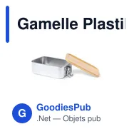 Gamelle Plastil personnalisable avec logo pour entreprises - Miniature 3
