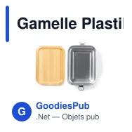 Gamelle Plastil personnalisable avec logo pour entreprises - Miniature 4