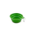 Variante vert clair - Gamelle pliable personnalisable pour chien avec logo - Platora