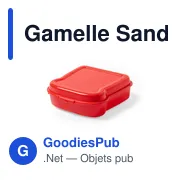 Gamelle Sandwich Noix - Miniature 1