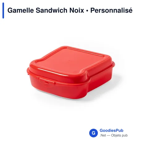 Gamelle Sandwich Noix
