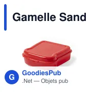 Gamelle Sandwich Noix - Miniature 2