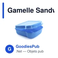 Gamelle Sandwich Noix - Miniature 11