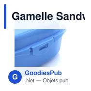 Gamelle Sandwich Noix - Miniature 12