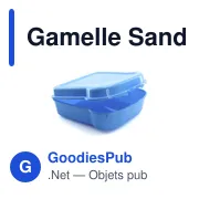 Gamelle Sandwich Noix - Miniature 3