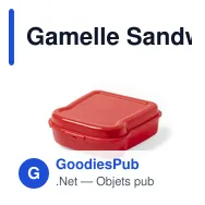 Gamelle Sandwich Noix - Miniature 10