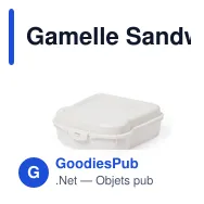 Gamelle Sandwich Tixor - Miniature 1
