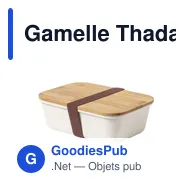 Gamelle Thadan - Miniature 7