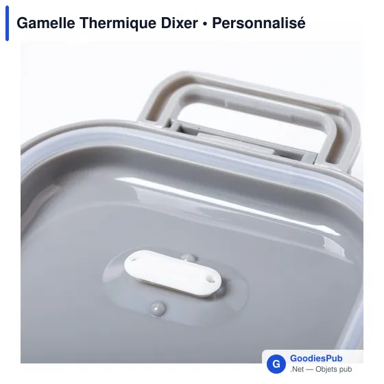 Gamelle thermique personnalisable Dixer avec logo pour entreprises - Image 4