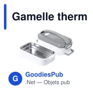 Gamelle thermique personnalisable Dixer avec logo pour entreprises - Miniature 6