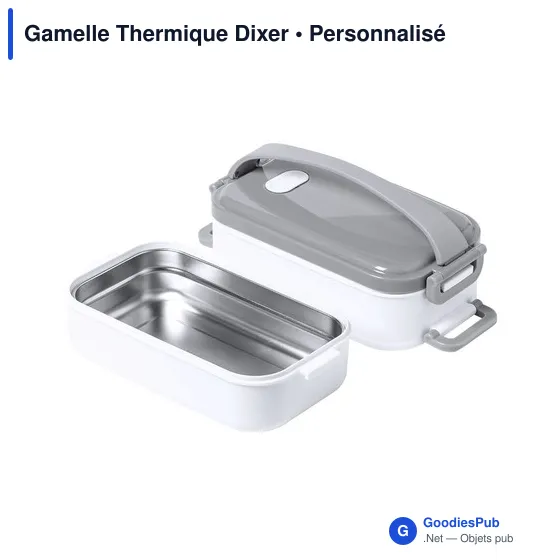 Gamelle thermique personnalisable Dixer avec logo pour entreprises - Image 6