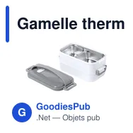 Gamelle thermique personnalisable Dixer avec logo pour entreprises - Miniature 7
