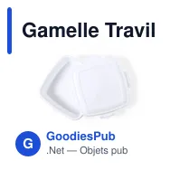 Gamelle Travil personnalisable avec logo pour entreprise - Miniature 2