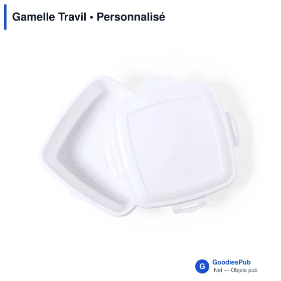 Gamelle Travil personnalisable avec logo pour entreprise - Image 2