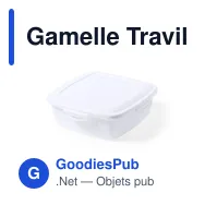 Gamelle Travil personnalisable avec logo pour entreprise - Miniature 3