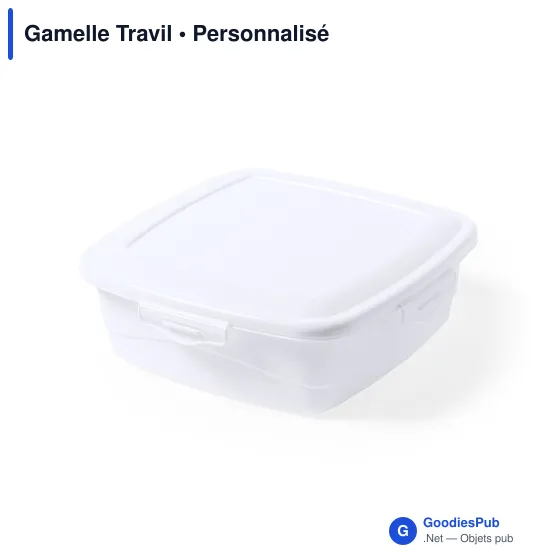 Gamelle Travil personnalisable avec logo pour entreprise - Image 3