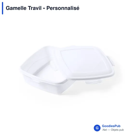Gamelle Travil personnalisable avec logo pour entreprise - Image 4