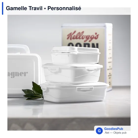 Gamelle Travil personnalisable avec logo pour entreprise - Image 5