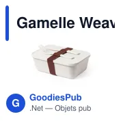 Gamelle Weaver - Miniature 2
