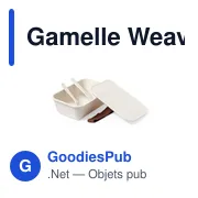 Gamelle Weaver - Miniature 3