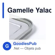 Gamelle personnalisable Yalac avec logo pour entreprises - Miniature 4